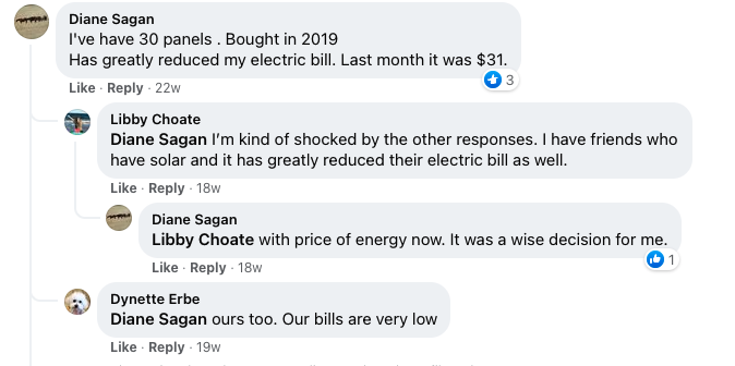 solar installation customer